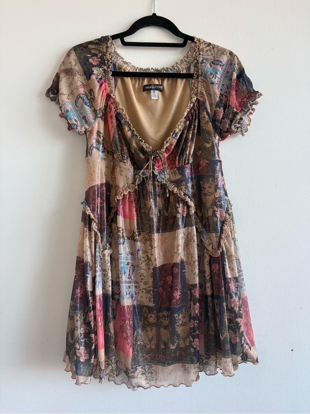 Urban Outfitters Sammy Sparkle Mini Dress